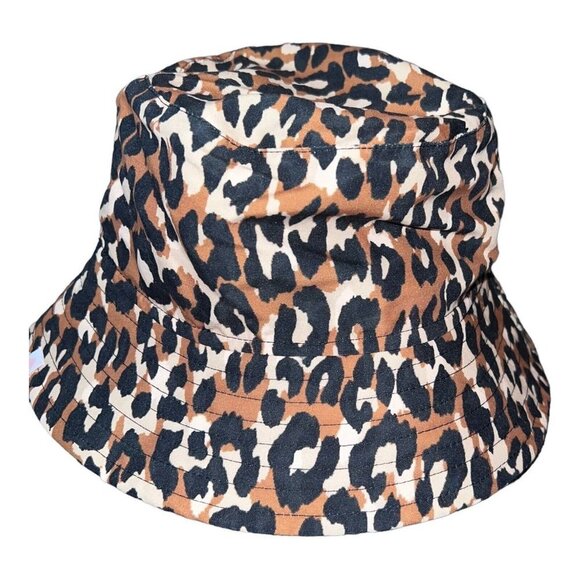 NWT KATE SPADE Womens Printed Bucket Hat One Size Leopard Print main image 4